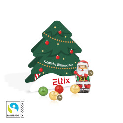 Präsent "Tannenbaum", Fairtrade® Schokolade