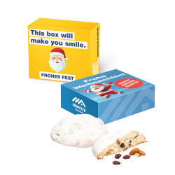 Stollen Cookie in Werbekartonage