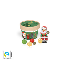 Paperbox "Christmas", Fairtrade® Schokolade