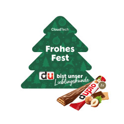 Werbekarte "Weihnachtsbaum", duplo