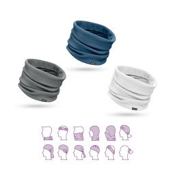 KOLKATA. Multifunktionstuch aus recyceltem Polyester (100% rPET) (120 g/m²)
