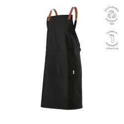 "Kandinsky Apron" Schürze aus recycelter Baumwolle (280 g/m²) mit rPU-Details