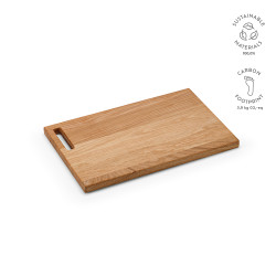Moore Schneidebrett aus Eiche mit integriertem Griff