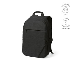 Vilnius 18L Rucksack aus rPET. Fronttasche. Laptops bis 17"