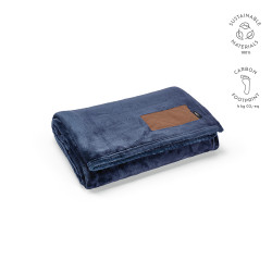 "Van Eyck Blanket" Decke aus rPET (240 g/m²) mit personalisierbarem Aufnäher