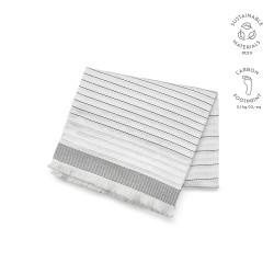 "Ernst Blanket" Decke aus recycelter Baumwolle (220 g/m²)