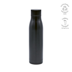 Acuara Trinkflasche aus recycelter Edelstahl, 630 ml. Doppelwandig Acuara Trinkflasche aus recycelter Edelstahl, 630 ml. Doppelwandig