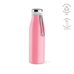 "Arkansas 500 Bottle" Trinkflasche aus recyceltem Edelstahl, 495 ml mit Tragegriff