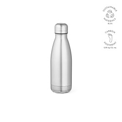 "Mississippi 450P Bottle" Trinkflasche aus recyceltem Edelstahl, 430 ml, glänzend
