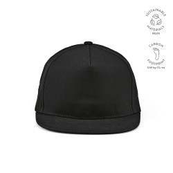 Cornell Kappe recycelte Baumwolle 280 g/m². Druckknopfverschluss Cornell Kappe recycelte Baumwolle 280 g/m². Druckknopfverschluss
