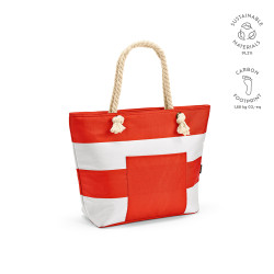 "Athens Cooler" 15L Kühltasche aus rPET mit Tasche und Tragegriffen aus recycelter Baumwolle