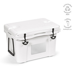 San Francisco 35L Kühlbox, rPET mit individualisierbarer Metallplatte