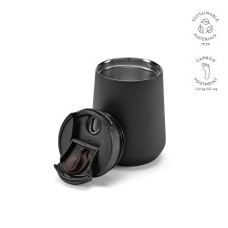 Euphrates Reisebecher recycelter Edelstahl, 430 ml. Doppelwandig Euphrates Reisebecher recycelter Edelstahl, 430 ml. Doppelwandig