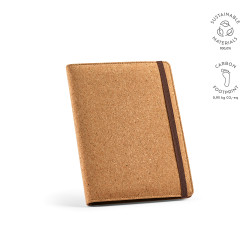 Kafka A5-Mappe, Kork. Notizblock mit 64-seitigem FSC Kafka A5-Mappe, Kork. Notizblock mit 64-seitigem FSC