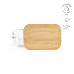 Van Gogh 500 Lunchbox aus Borosilikatglas mit Bambusdeckel, 520 ml