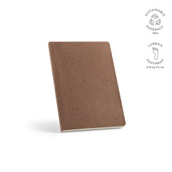 "Doyle Notebook" A5 Notizbuch mit Einband aus Kaffeeresten mit 196 Seiten aus recyceltem Papier