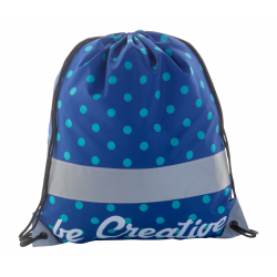 Individueller Reflektor-Turnbeutel CreaDraw Reflect