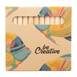 Individuelles Buntstifte-Set (12 Stk.) Penxil 12 Eco, natur