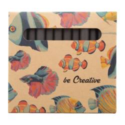 Individuelles Wachsmalstifte-Set (12 Stk.) Craxon 12 Eco, natur