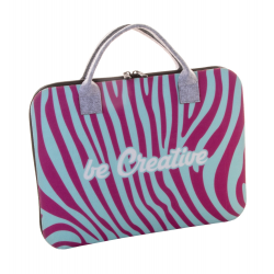 Individuelle Dokumententasche CreaFelt Docu, grau/weiß Individuelle Dokumententasche CreaFelt Docu, grau/weiß