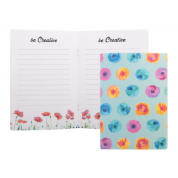 Individueller Notizblock CreaNote Plus A6, weiß