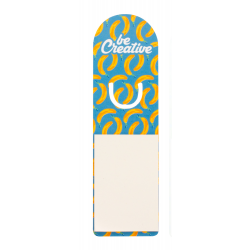 Individuelles Lesezeichen CreaStick Mark B, weiß