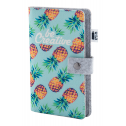 Individueller RPET Reiseorganizer CreaFelt Journey, grau/weiß Individueller RPET Reiseorganizer CreaFelt Journey, grau/weiß