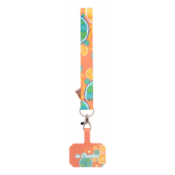 Individuelles RPET Handyhalter-Handgelenkschlaufe SuboFob Mobile RPET, weiß