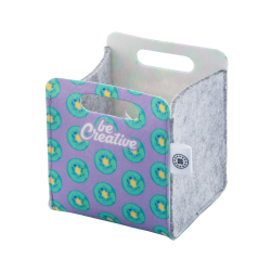 Individueller Schreibtischorganizer CreaFelt Desk S, grau/weiß Individueller Schreibtischorganizer CreaFelt Desk S, grau/weiß