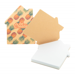 Individuelle Haftnotizen CreaStick House Eco, natur