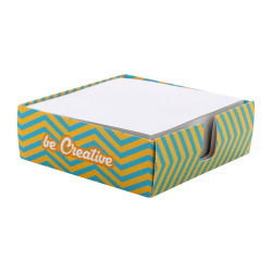 Individueller Notizwürfel Notty, weiß