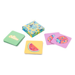 Individuelles Memory-Spiel Minimor Creative, weiß