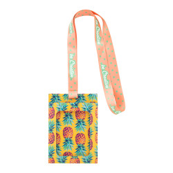 Individuelles Sublimationslanyard Subyard Badge, weiß