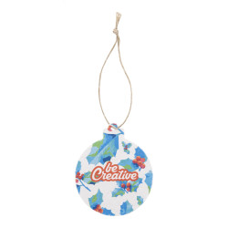 Weihnachtsbaumschmuck aus Saatgutpapier, rund CreaJul Seed