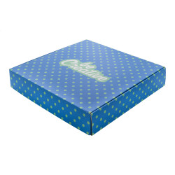 flacher Versandkarton CreaBox Post Slim L, weiß