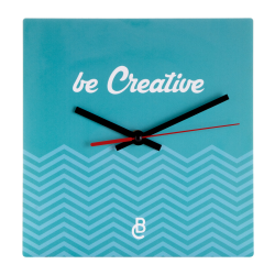 Wanduhr BeTime B, natur/weiß