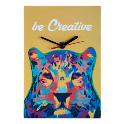 Wanduhr BeTime C, natur/weiß