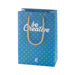 Papiertasche, klein CreaShop S, weiß