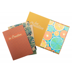 Postkarte mit Brillenreinigungstuch Dioptry Mail Eco, natur