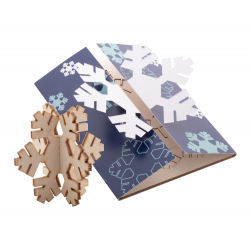 Weihnachtskarte, Schneeflocke Creax Plus Weihnachtskarte, Schneeflocke Creax Plus