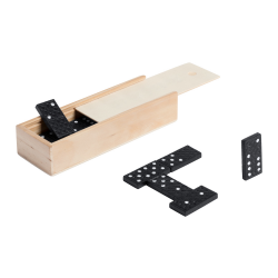 Domino Blamino, natur/schwarz