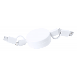 USB-Ladekabel Enari, weiß