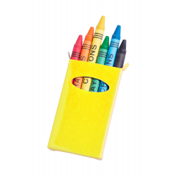 6-tlg. Wachsmalstifte-Set Sorell