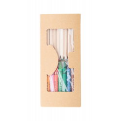 Buntstifte und Wachsmalstifte-Set Jenkins, natur