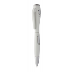 Kugelschreiber mit Licht Docnote, weiß