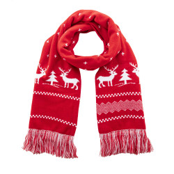 Weihnachts-Winterschal Skandihals