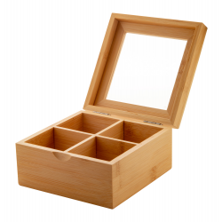 Bambus-Teebox Bancha, natur