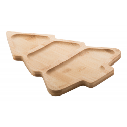 Weihnachtlicher Snackteller Kongle, natur