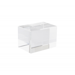 Glas-Quader Macon, transparent Glas-Quader Macon, transparent