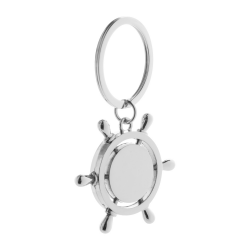 Schlüsselanhänger Vertigo, silber